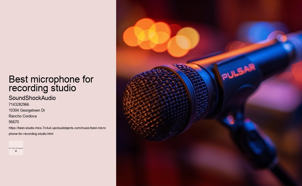 best microphone for recording studio